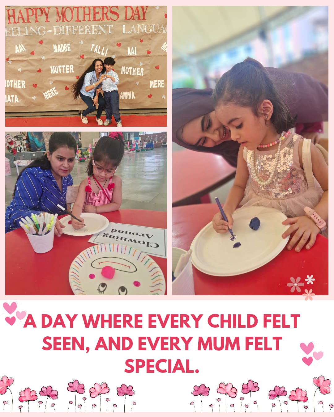 Moments with Mom @ Mayoor School, Noida 